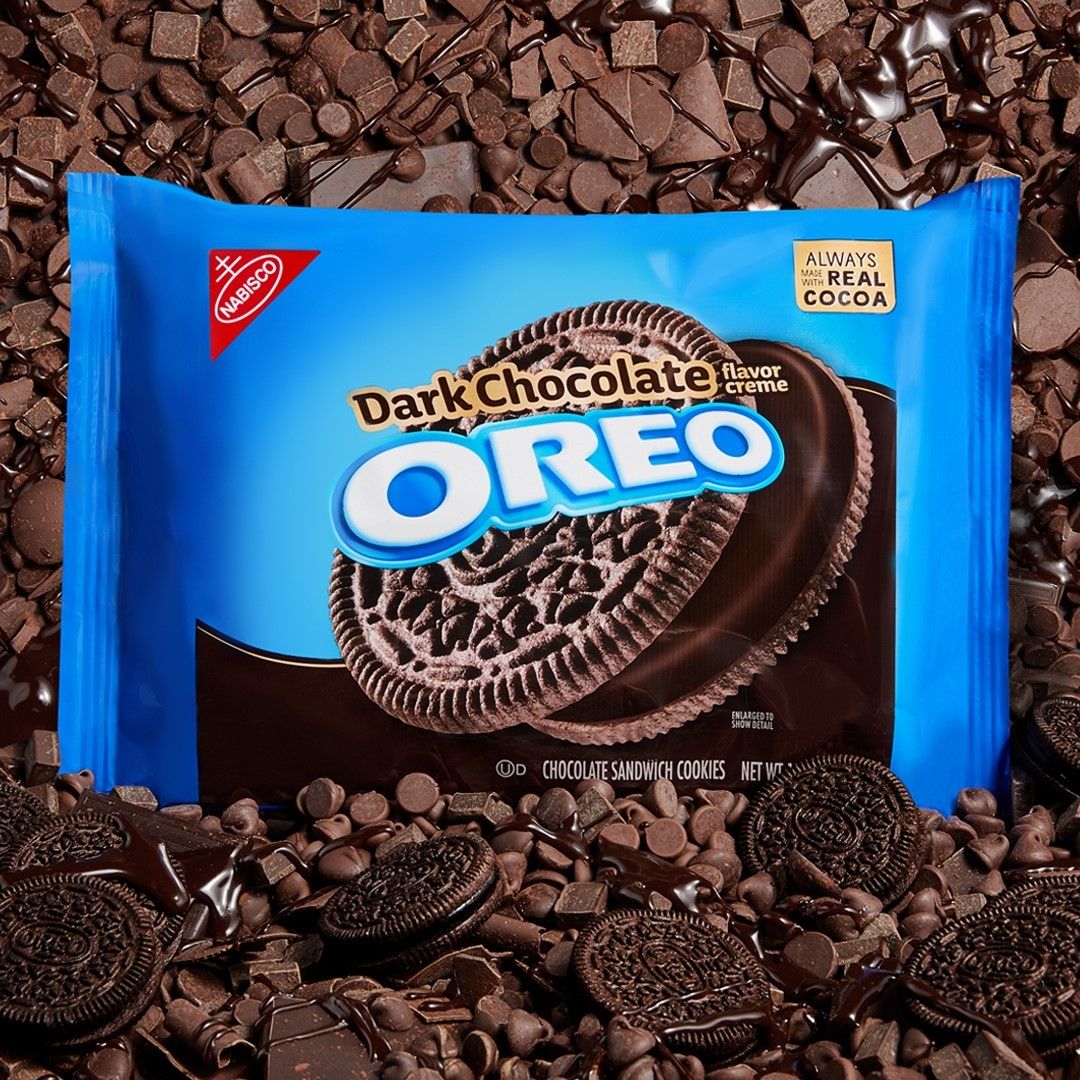 Dark Chocolate Creme Chocolate Sandwich Cookies, Family Size, 2 Pack - Image 3