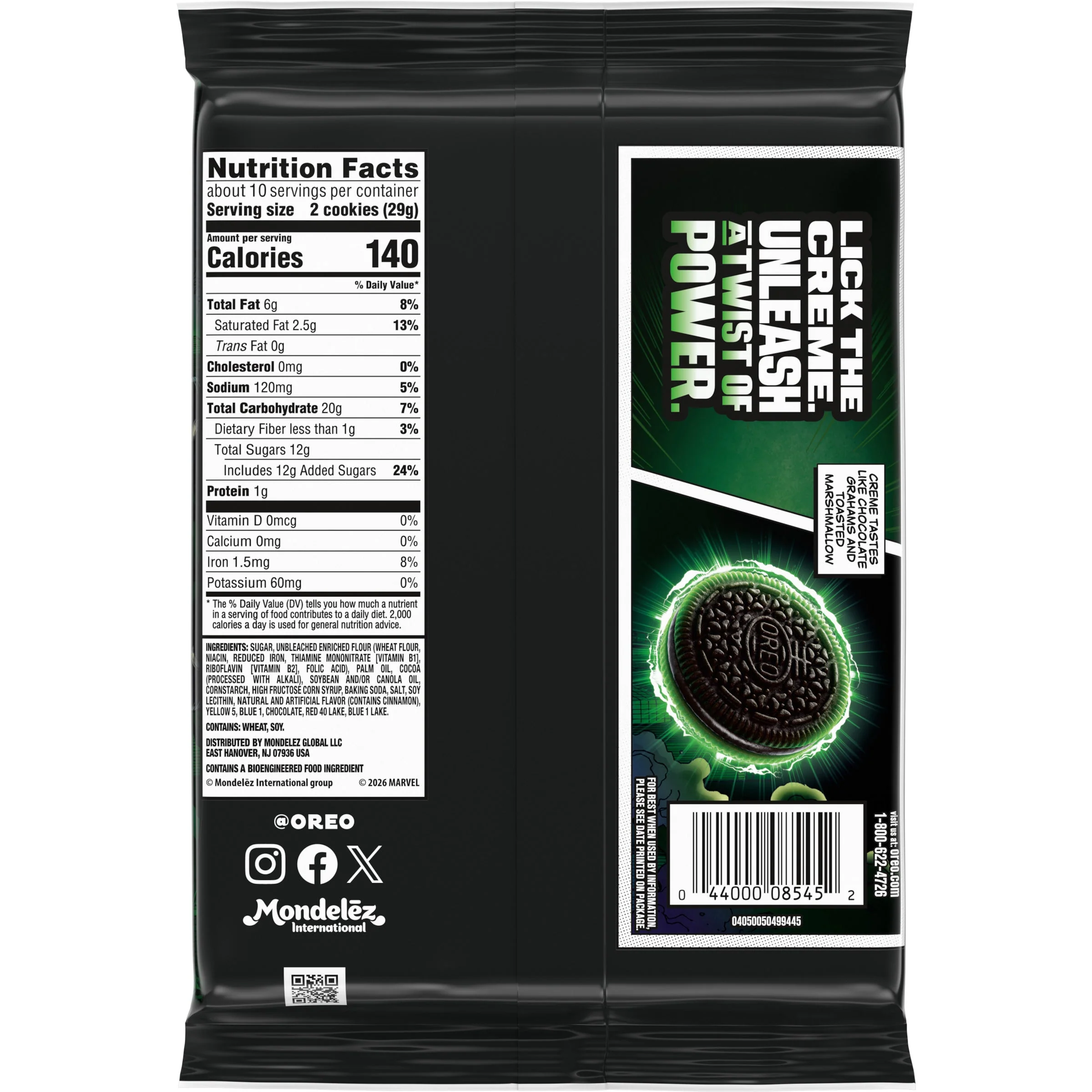 Marvel OREO Stuf of Doom Cookies, 2 Pack - Image 3