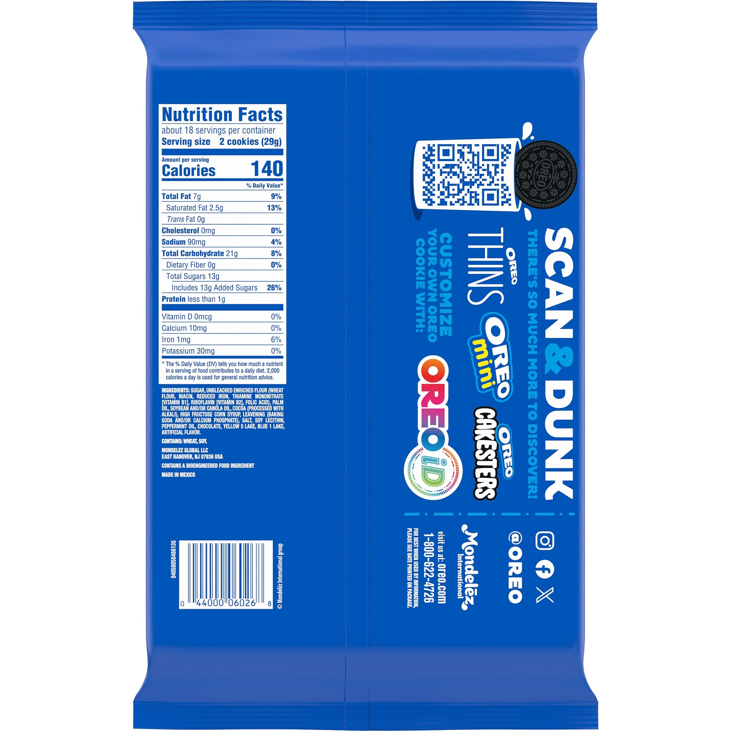 Mint Creme Chocolate Sandwich Cookies, Family Size, 2 Pack - Image 3
